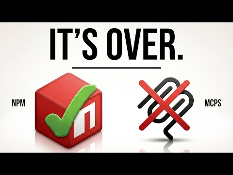 FORGET MCPS: You NEED To Try NPM AI Agents (INSANE)