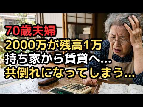 70歳夫婦、持ち家あり年金24万円。通帳の残高表示にため息…老後の計算を狂わせる「見えない出費」。2000万円のゆとり… サムネイル