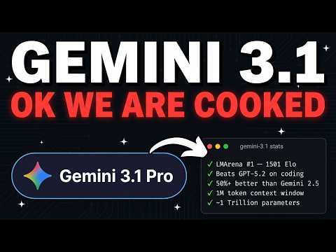 Gemini 3.1 Just Dropped: New SOTA Model From Google サムネイル