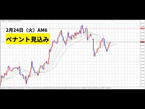 【中堅投資家】FX：ペナント見込み サムネイル