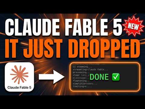 Claude Fable 5 Just Changed EVERYTHING (Surprise Release) サムネイル