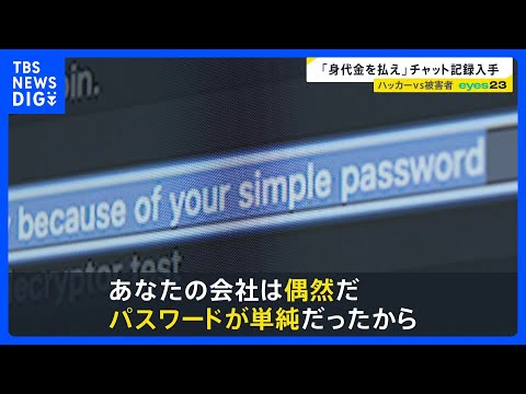 【ハッカーvs被害者】チャット記録に残された“生々しいやりとり”　自分を狙った理由を聞き出す“猛者”…ハッカーの答えは… サムネイル