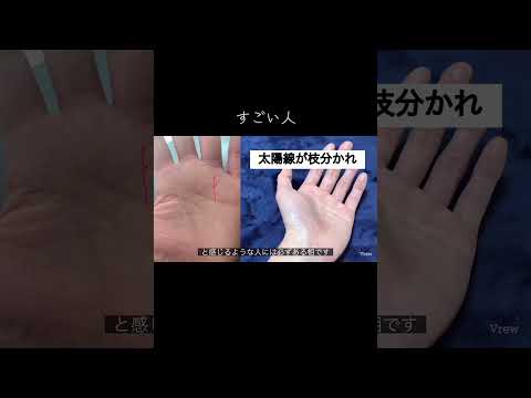 すごい人のみが持つ手相を紹介 占い 今日から開運 手相 手相占い サムネイル
