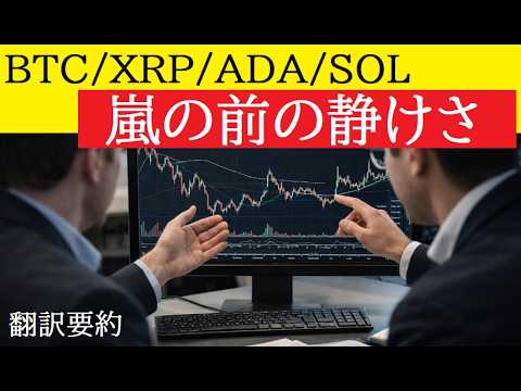 【中堅投資家】BTC上昇にけん引されるXRPとADAへの期待（翻訳要約） サムネイル