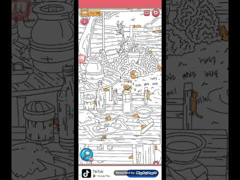 [説明文も見てね]猫ちゃんを探せ(伝説の166)攻略レベルステージ サムネイル