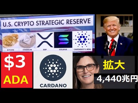 【中堅投資家】カルダノADA想定以上の速さで3㌦へ向かう。 サムネイル