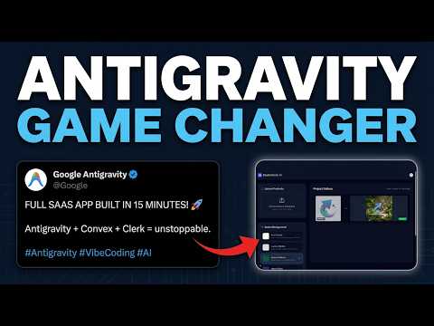 Google Antigravity + Convex + Clerk = Free FULL Sites INSTA… サムネイル