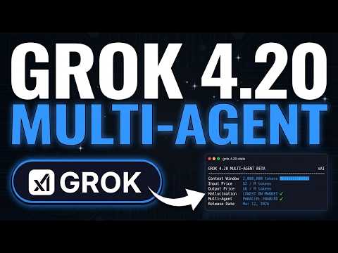 Grok 4.20 Just Dropped (Is This Better Than Claude?) サムネイル
