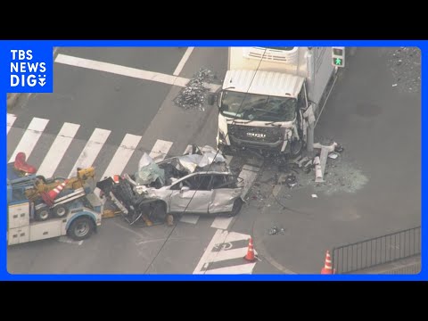 【トラックなど6台絡む事故】トラック運転の50代男性の死亡確認　40代男性が重傷も命に別状なし　千葉・館山市｜TBS… サムネイル