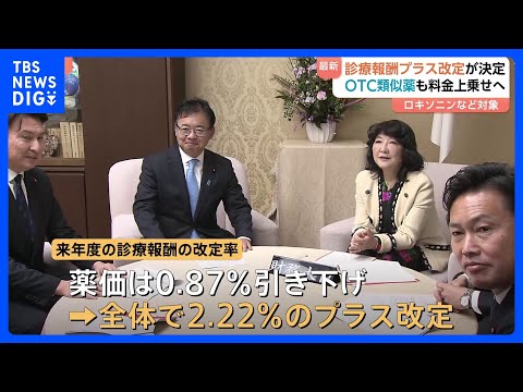 医療機関の収入源「診療報酬」12年ぶりプラス改定　“ロキソニン”などOTC類似薬や高額療養費の見直しで患者負担増｜TB…