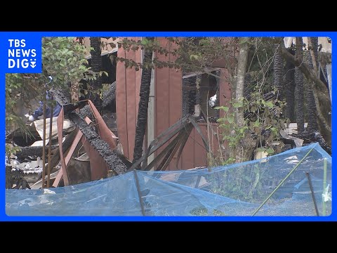 木造平屋建て住宅が全焼　焼け跡から1人の遺体　住人の90代女性か　栃木・大田原｜TBS NEWS DIG