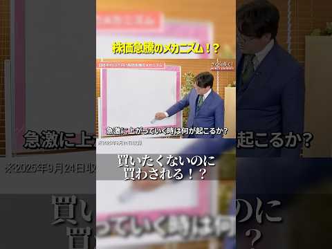 株価急騰のメカニズム！？