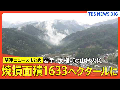 【山林火災 岩手･大槌町】山火事 発生1週間/早ければ午後にも避難指示を一部解除へ/「局地激甚災害」に指定へ/6日目に… サムネイル