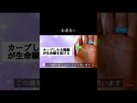 貯蓄やお金を増やす能力に長けている 手相 占い 手相占い 手相鑑定 サムネイル