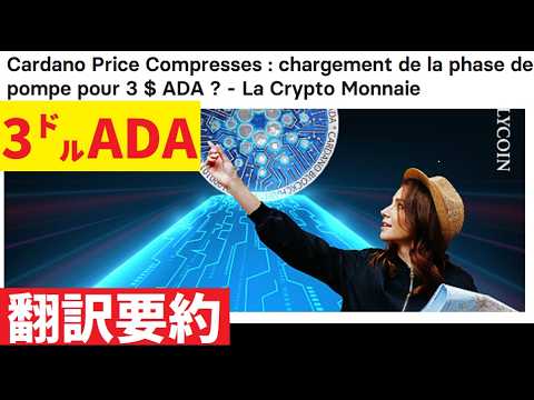 【中堅投資家】カルダノADAは一気に３ドルに進む。（記事翻訳・要約） サムネイル