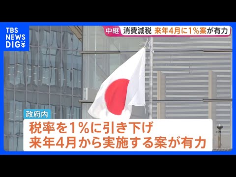 「来年4月から食料品の消費税1％」案 政府内で見方強まる　レジシステムの改修期間半分に　消費減税めぐる「国民会議」で議… サムネイル