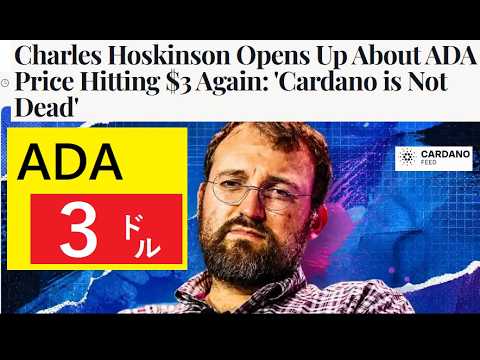 【中堅投資家】チャールズ再度カルダノADA3＝㌦への意欲（翻訳要約） サムネイル