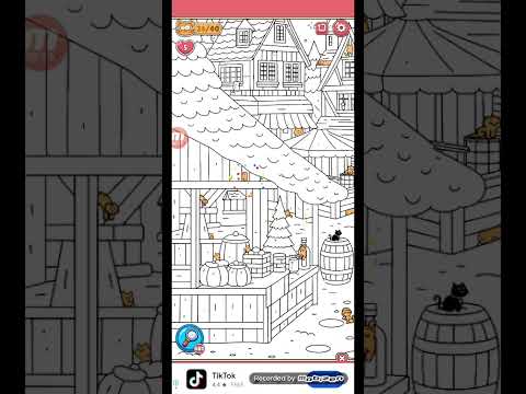 [説明文も見てね]猫ちゃんを探せ(伝説の44)攻略レベルステージ サムネイル