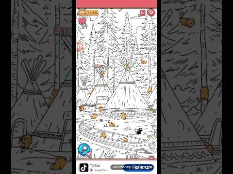 [説明文も見てね]猫ちゃんを探せ(伝説の107)攻略レベルステージ サムネイル