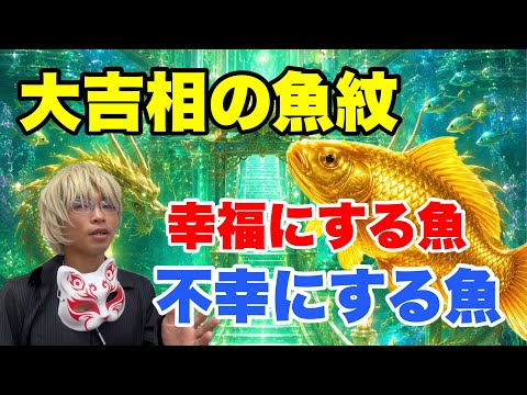 大吉相の魚紋は人を不幸にする！？ 手相  手相占い  占い  開運 サムネイル