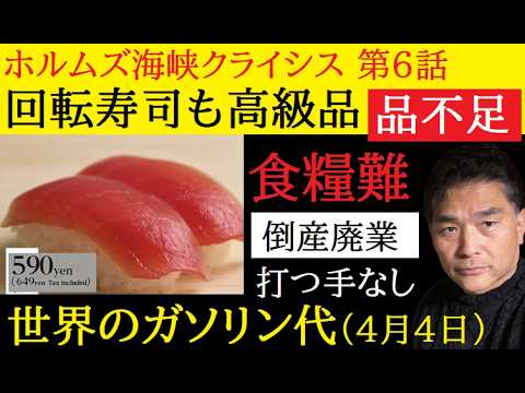 【中堅投資家】（音声が入っていません）間もなく日本全国で回転寿司が閉店する（ホルムズ海峡クライシス第六話） サムネイル